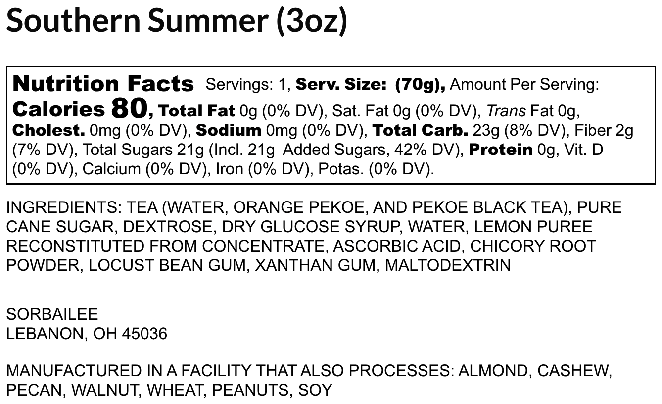 Southern Summer - Sorbailee - Taxley